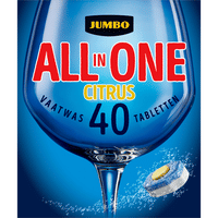Jumbo All-in-One Citrus - 40 vaatwastabletten