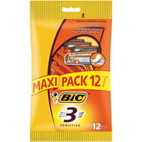 BIC 3 Sensitive - 12 wegwerpmesjes