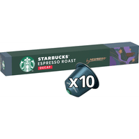 Starbucks Espresso Roast cafeïnevrij Nespresso cups - 10 stuks