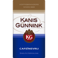 Kanis & Gunnink Cafeïnevrij gemalen koffie - 500 gram