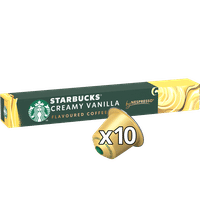Starbucks romige vanille Nespresso cups - 10 stuks