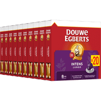 Douwe Egberts Lungo 8 Intens koffiecups - 200 stuks