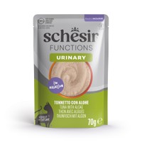Schesir Functions Mousse Urinary natvoer voor volwassen katten, tonijn en algen - 1,68 kg