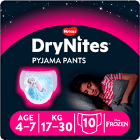 Huggies DryNites nachtluiers meisjes 4-7 jaar - 10 stuks