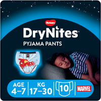 Huggies DryNites nachtluiers jongens 4-7 jaar - 10 stuks