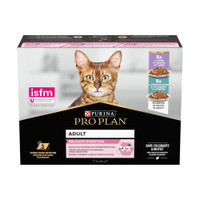 Purina Pro Plan Adult Delicate Digestion natvoer voor katten, kalkoen en diepzeevis - 3,4 kg