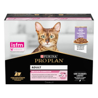 Purina Pro Plan Delicate Digestion adult kalkoen natvoer voor katten - 3,4 kg
