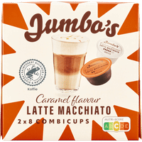 Jumbo Premium Latte Macchiato Caramel Dolce Gusto cups - 8 stuks