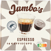 Jumbo Espresso Dolce Gusto cups - 8 stuks
