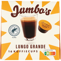 Jumbo Premium Lungo Grande Dolce Gusto cups - 8 stuks