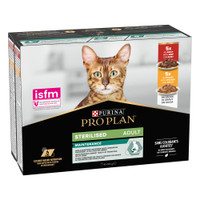Purina Pro Plan Rund & Kip Sterilised Adult Maintenance natvoer voor katten - 3,4 kg