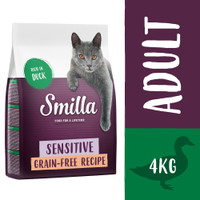 Smilla Adult Sensitive eend graanvrije kattenbrokken - 8 kg
