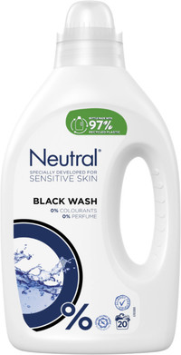 Neutral Black & Dark Care wasmiddel - 20 wasbeurten