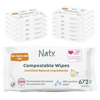 Naty Parfumvrij babydoekjes - 672 stuks