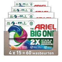 Ariel 3 in 1 Bonte was The Big One wascapsules - 60 wasbeurten