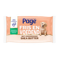 Page Shea Butter vochtig toiletpapier - 38 vellen