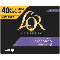 L'OR Espresso Lungo Profondo Nespresso cups - 40 stuks