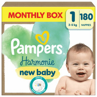 Pampers Harmonie luiers maat 1 - 180 stuks