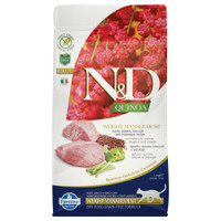 Farmina N&D Quinoa Weight Management volwassen kattenbrokken met lam, quinoa & broccoli - 3 kg