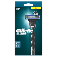 Gillette Mach3 scheersysteem + 3 navulmesjes