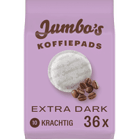 Jumbo Premium Extra Dark koffiepads - 36 stuks