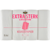 Jumbo Premium extra sterk & absorberend 3-laags keukenpapier - 4 rollen