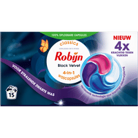 Robijn Black Velvet wascapsules - 15 wasbeurten