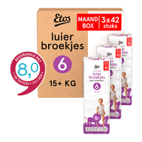 Etos luierbroekjes maat 6 - 126 stuks