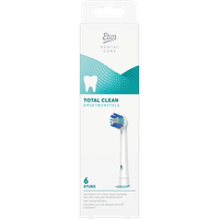 Etos Total Clean opzetborstels - 6 stuks