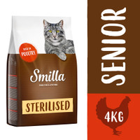 Smilla Senior Sterilised kattenbrokken met gevogelte - 4 kg