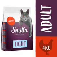 Smilla Adult Light kattenbrokken met gevogelte - 4 kg