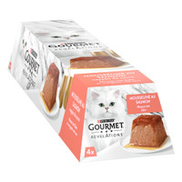 Gourmet Revelations mousse zalm natvoer voor volwassen katten - 2,74 kg
