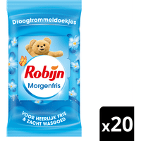 Robijn Morgenfris droogtrommeldoekjes - 20 wasbeurten