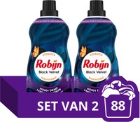 Robijn Black Velvet vloeibaar wasmiddel - 88 wasbeurten
