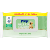 Page Aloë Vera Maxi vochtig toiletpapier - 74 vellen