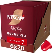 Nescafe Roastery Espresso Medium koffiecups - 120 stuks