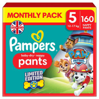 Pampers Active Baby Dry luierbroekjes maat 5 - 160 stuks