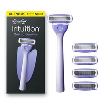 Wilkinson Intuition Quattro Sensitive scheersysteem + 5 navulmesjes