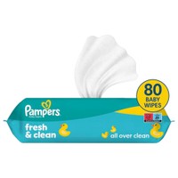 Pampers Fresh Clean babydoekjes - 80 stuks
