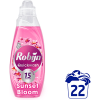 Robijn Advanced Quickwash vloeibaar wasmiddel Sunset Bloom - 22 wasbeurten