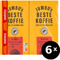 Jumbo Roodmerk gemalen koffie - 6000 gram
