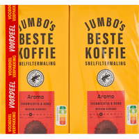 Jumbo Beste Snelfiltermaling Aroma gemalen koffie - 1000 gram