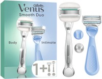 Gillette Venus Duo Intimate + Pro Comfortglide Sensitive - 2 scheersystemen