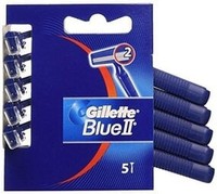 Gillette Blue II - 5 wegwerpmesjes