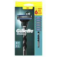 Gillette Mach3 scheersysteem + 6 navulmesjes