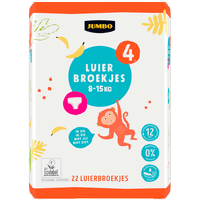 Jumbo Premium luierbroekjes maat 4 - 22 stuks