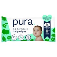 Pura eco-vriendelijke babydoekjes - 70 stuks