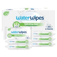 WaterWipes Hydrating Boost babydoekjes - 360 stuks