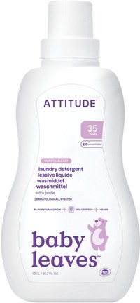 ATTITUDE - Baby Leaves wasmiddel Sweet Lullaby (6x)