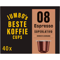 Jumbo Espresso Superlativo koffiecups - 40 stuks